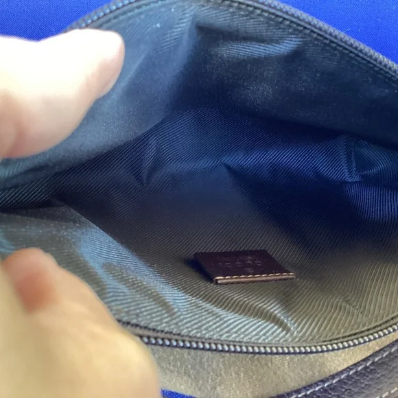 Authentic Gucci Abbey Pochette small Shoulder bag canvas vintage - Picture 10 of 14